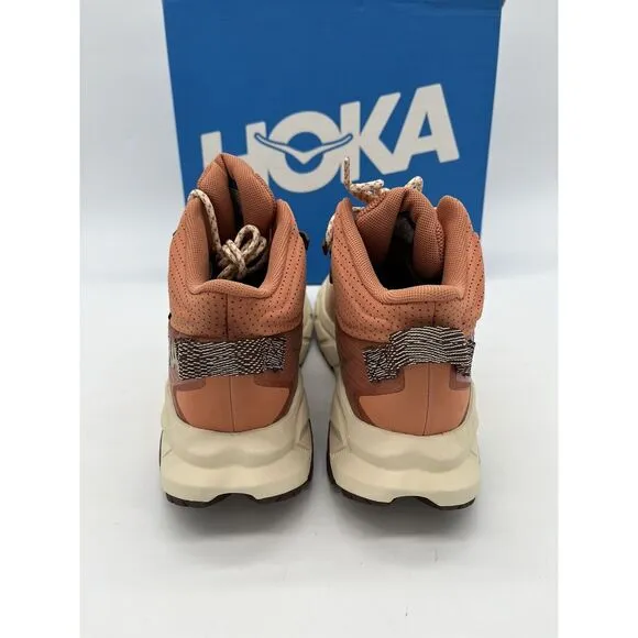 Hoka One One Trail Code GTX Womens Size 7 B Hiking Shoes Sun Baked Shortbread