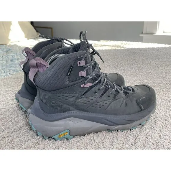 Hoka One One Women's Kaha 2 Mid GTX Gore-Tex Hiking Boot Shoes Size 9 B