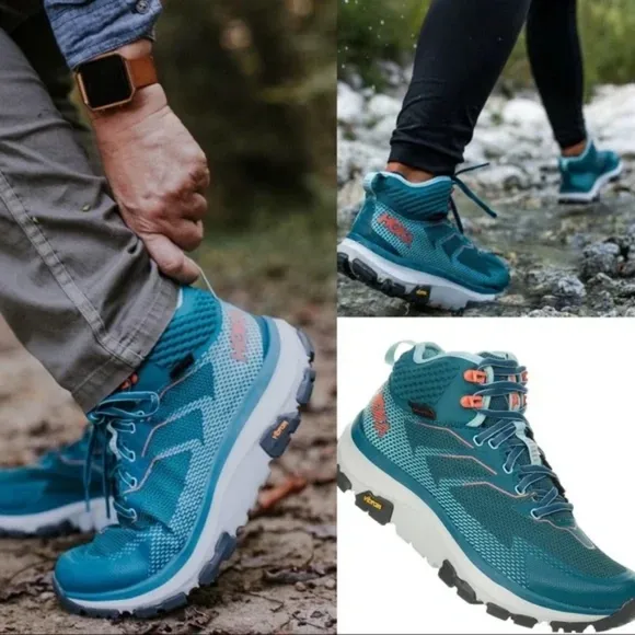 Hoka One Sky Toa GTX Hiking Shoes New Women's 8.5 Dragonfly Gortex Waterproof