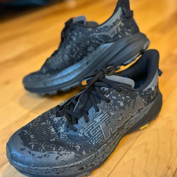 HOKA Speedgoat 6 GTX Men's Black Trail Running Shoes
