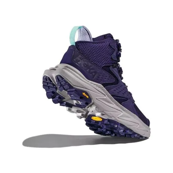 Hoka One One Anacapa 2 Mid GTX 1142831-NSOP Womens US 7 Blue Hiking Shoes ZPO767