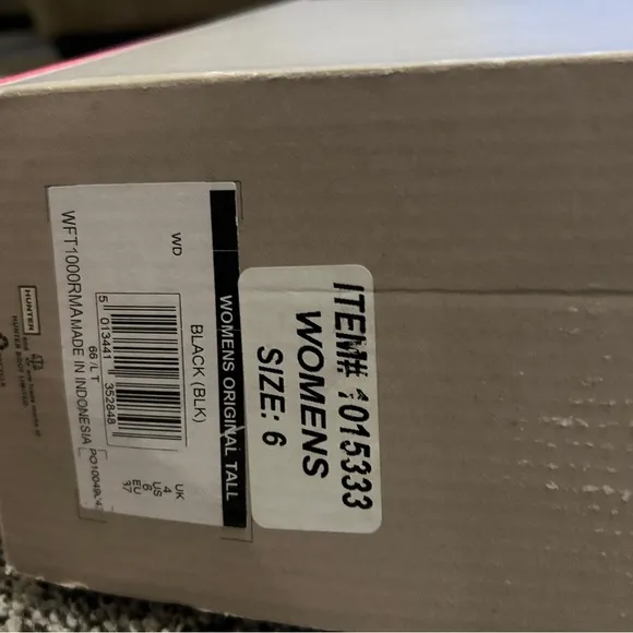 Hunter Men's Black Rain Boots