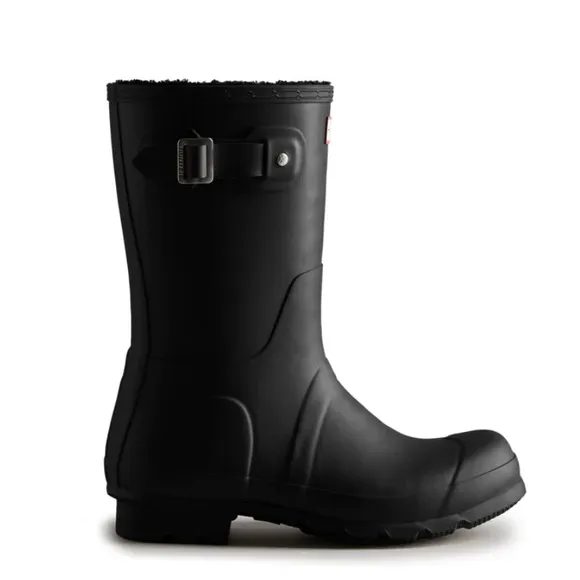 Hunter Men’s Original Insulated short rain boots size 9 NWT
