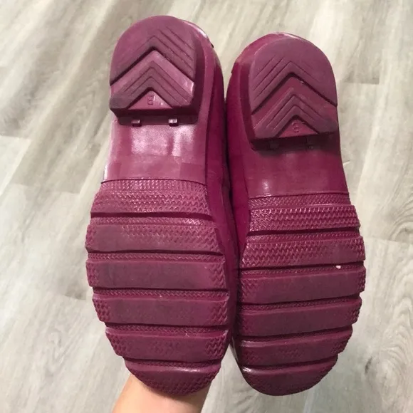 Hunter Original Gloss Rain Boots Magenta Purple