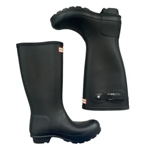 Hunter Rain Boots Black Size youth 5Boy / 6Girl Unisex EU 37 UK4