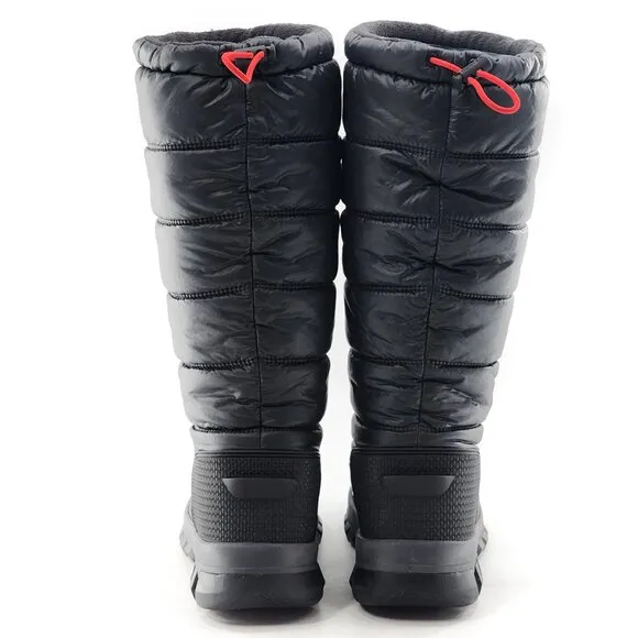 HUNTER Womens Intrepid Tall Black Waterproof Insulated Winter Snow Boots