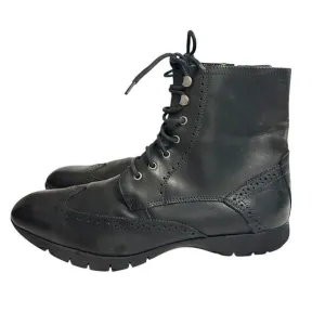 Hush Puppies Men’s Size 13 M H103421 Brogue Oxford Vibram Boots Leather Five