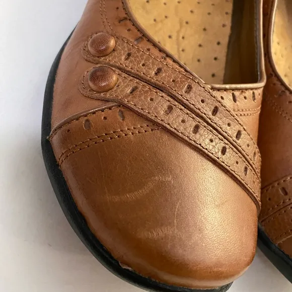 HUSH PUPPIES Women’s Burlesque Loafer Leather Slip On Shoes Size 9