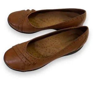 HUSH PUPPIES Women’s Burlesque Loafer Leather Slip On Shoes Size 9