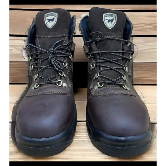Irish Setter By Redwings Ely Waterproof Steel Toe Work Boots Men 10.5 Fast Ship