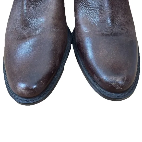 J. Jill Brown Leather Calderone Riding Boots Women’s Size 7.5