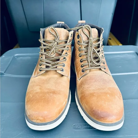 Jack &amp; Jones Leather Chukka Boots