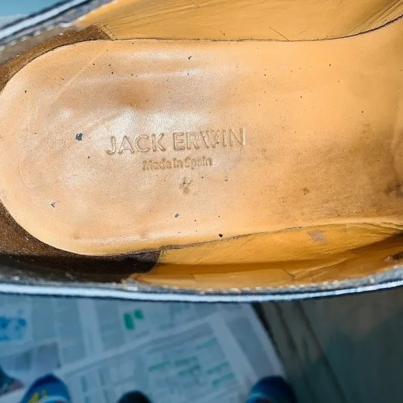 Jack Erwin Mitch Plain Toe Derby.
