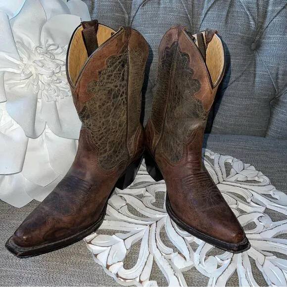 J.B Dillon Western Cowboy Boots Women’s 8.5