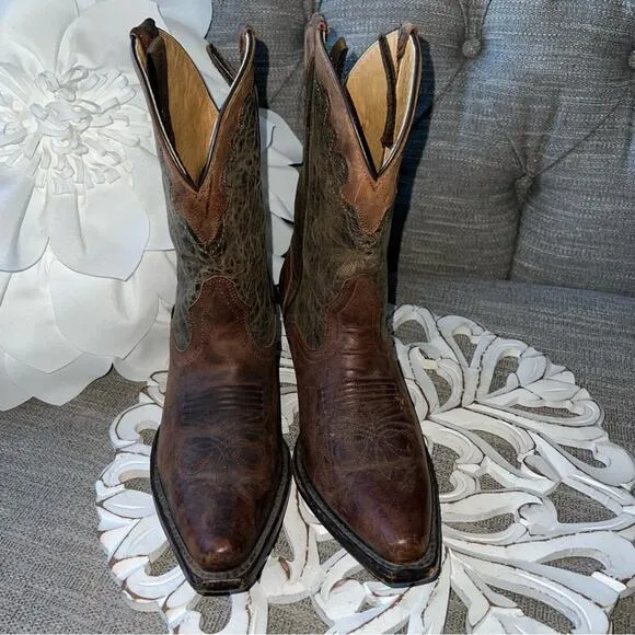 J.B Dillon Western Cowboy Boots Women’s 8.5