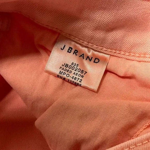 J BRAND Salmon Colored Skinny Jeans