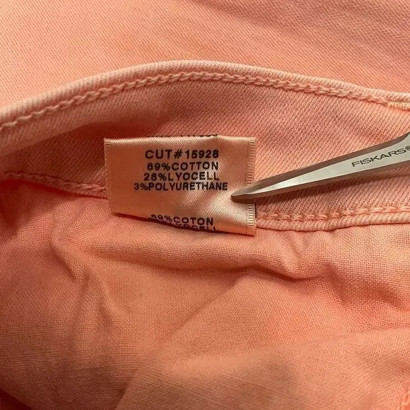 J BRAND Salmon Colored Skinny Jeans