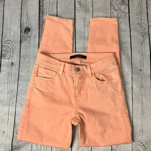 J BRAND Salmon Colored Skinny Jeans