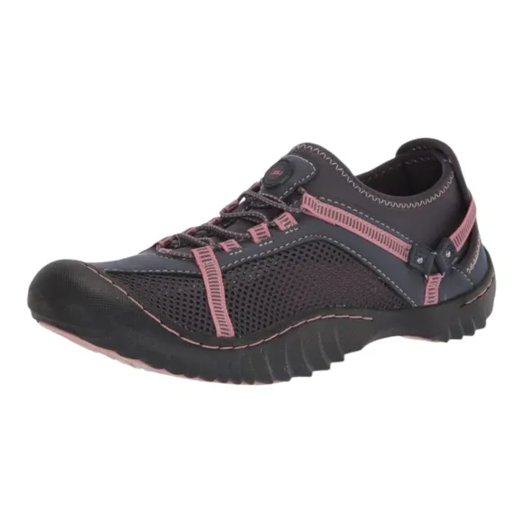 JBU Tahoe Water Ready Outdoor Shoes Dark Lavender/Brick Size 9 NIB