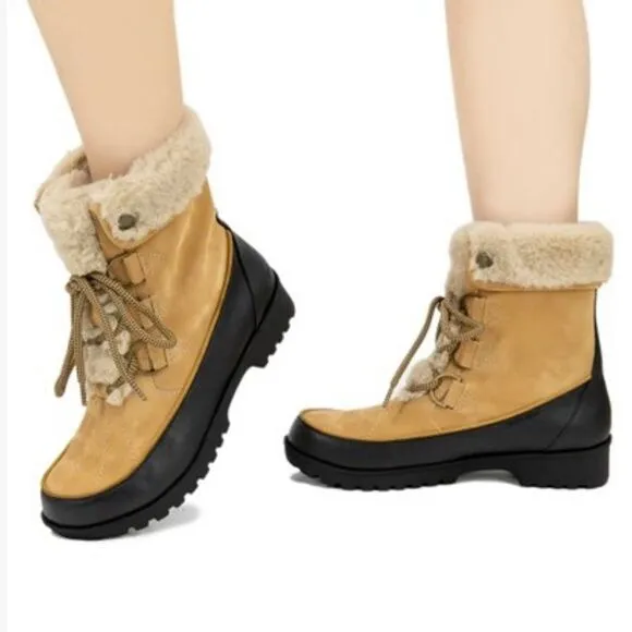 JBU Women’s Snow Boots sz 7 Fur Lined NEW #F859