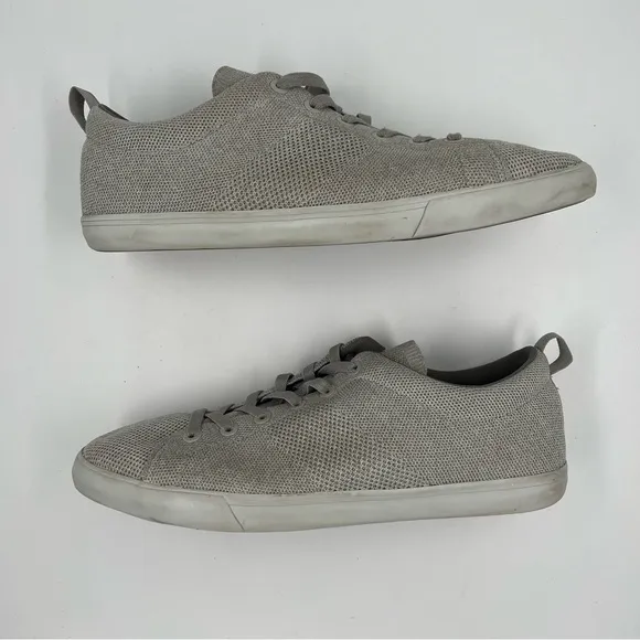Johnnie-O Men’s Techknit Cloud Woven Nylon Slip-On Sneakers Gray 13M Shoes