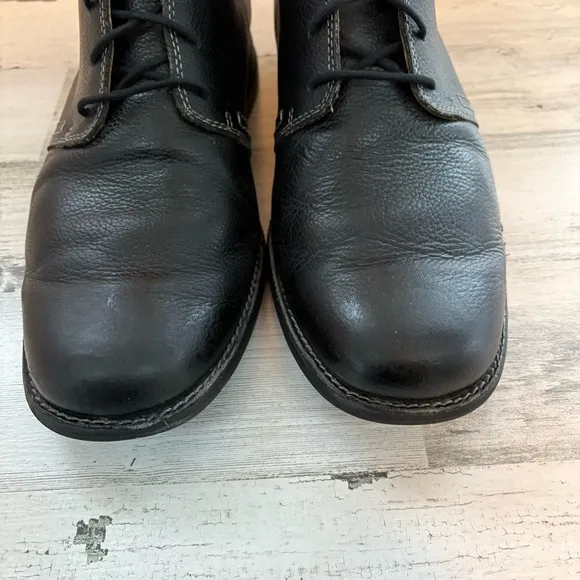 Johnston &amp; Murphy Men’s Hunley Chukka Lace Up Boots Size 11M In Black