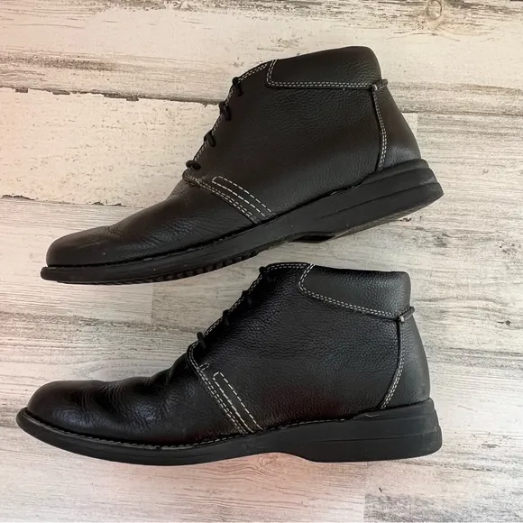 Johnston &amp; Murphy Men’s Hunley Chukka Lace Up Boots Size 11M In Black