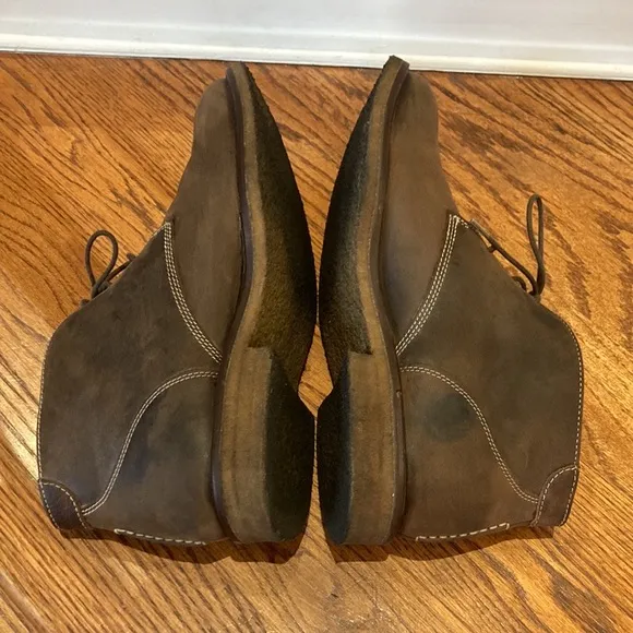 Johnston and Murphy Men’s Oiled Leather Boots Sz 10.5M