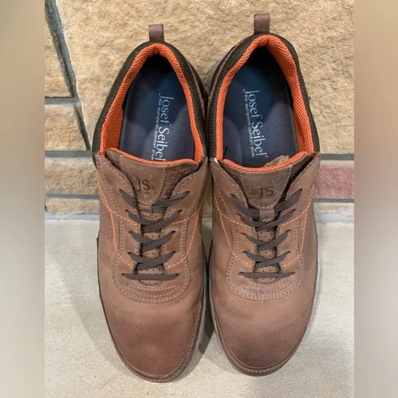 JOSEF SEIBEL Cliff 09, brown leather casual shoes