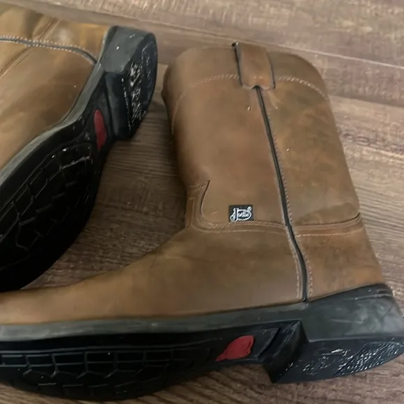 Justin boots men’s size 7.5D Euc