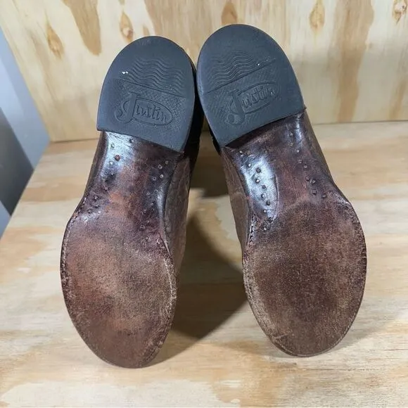 Justin Boots Men’s Size 10 D