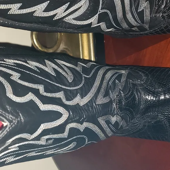 Justin Brand Men CowBoy Boots Size 11D