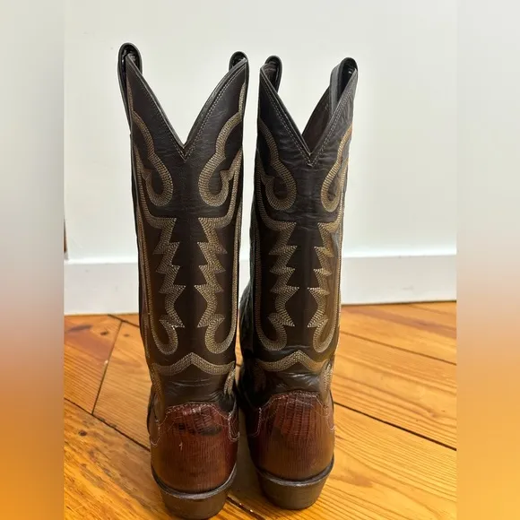 Justin Cowboy Boots 8308 Iguana Skin