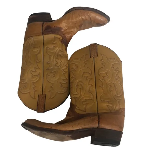 Justin Cowboy Boots Size 11