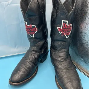 Justin men 10 exotic don’t mess with Texas cowboy boots