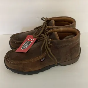 Justin Men’s Cappie Dark Brown Driving Boots Size 7 NWT
