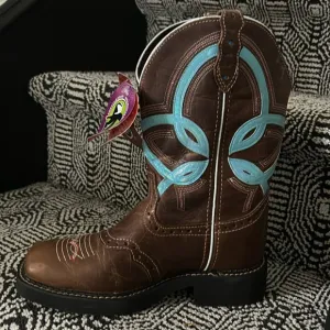 Justin Size 6B(Average Width) Leather Boots