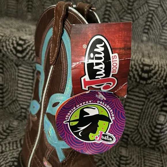 Justin Size 6B(Average Width) Leather Boots