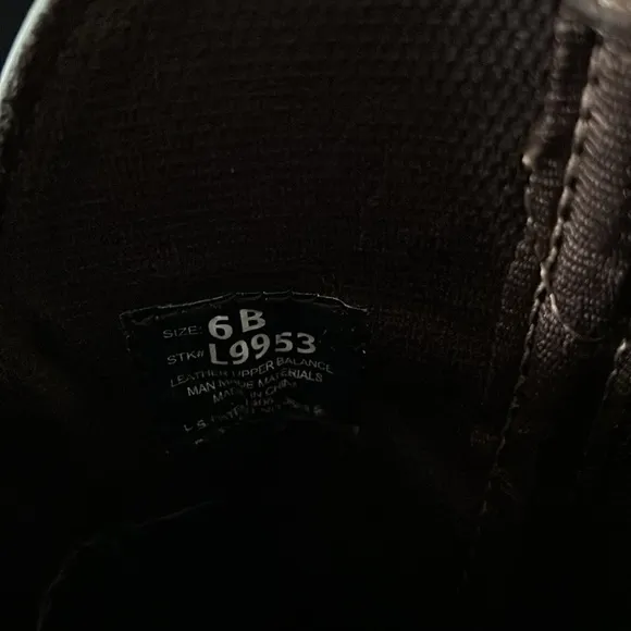 Justin Size 6B(Average Width) Leather Boots
