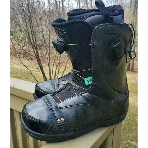 K2 Sapera Snow boarding Boots Womens Size US 10 Boa Coiler Intuition System