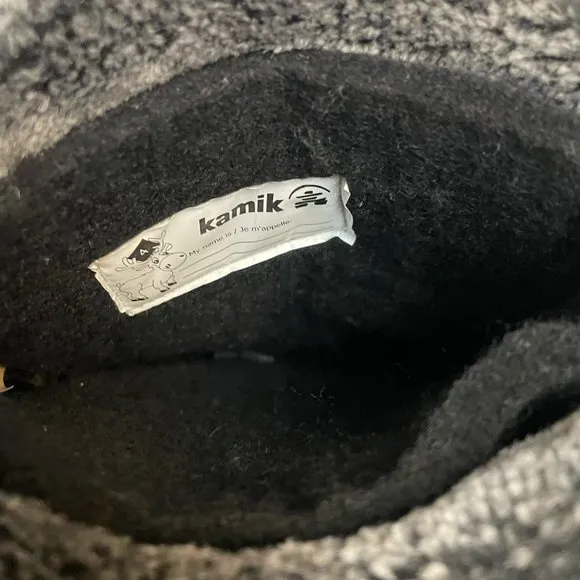Kamik big girls winter snow boots size 4‎