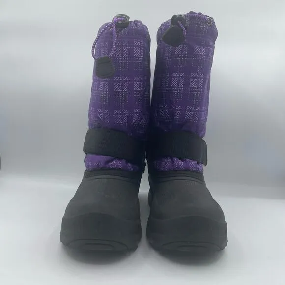 Kamik Rocket 2 Cold Snow Boots Winter Insulated Purple Girls Youth 2
