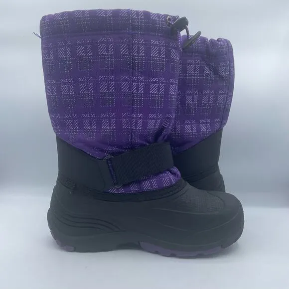Kamik Rocket 2 Cold Snow Boots Winter Insulated Purple Girls Youth 2