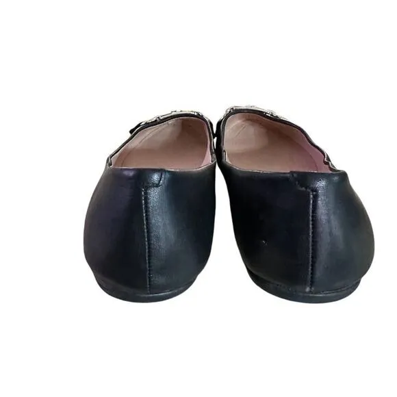 Kate Spade Women's Black Ballerinas Size 10 Slip-On Flats Casual