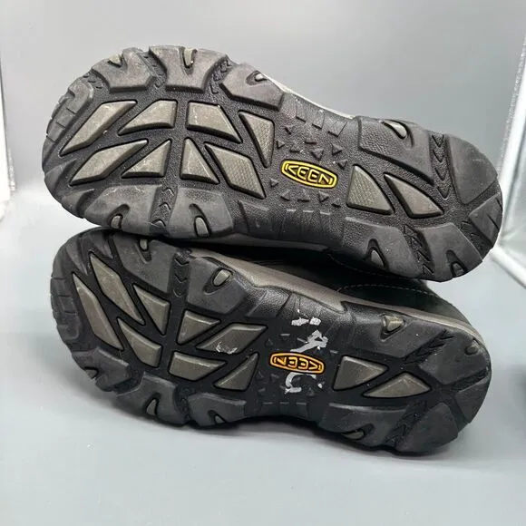 Keen Brighton Women's 7.5 Gray Nubuck Leather Waterproof High Boot Round Toe