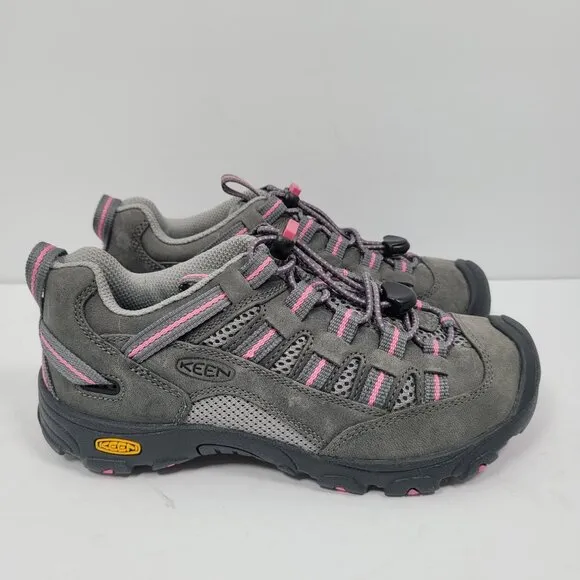 Keen Gray Pink Outdoor Active Kid's Shoes US Size 1 NWOT