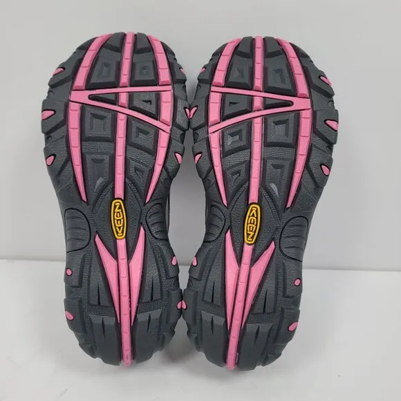 Keen Gray Pink Outdoor Active Kid's Shoes US Size 1 NWOT