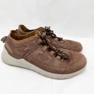 Keen Highland Men’s waterproof shoes chestnut brown hiking size 7.5