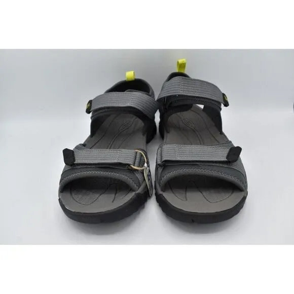 Keen Mens Size 11.5 Targhee III Open Toe H2 Steel Grey Sandals Shoes