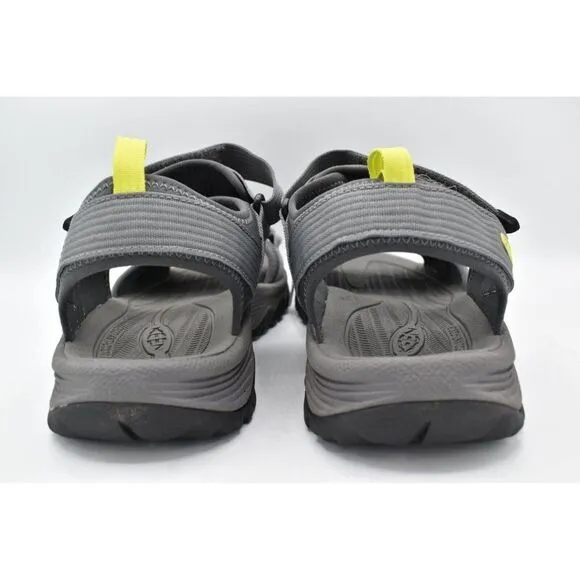 Keen Mens Size 11.5 Targhee III Open Toe H2 Steel Grey Sandals Shoes